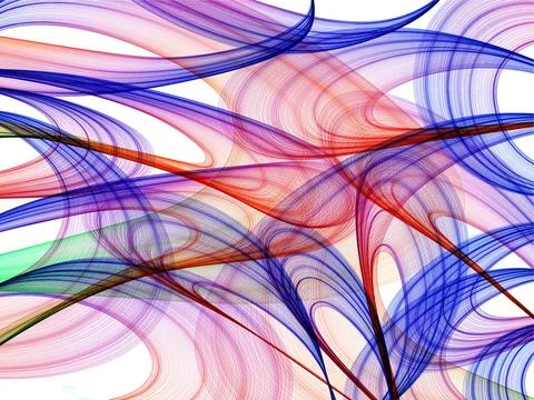 Abstract background Abstract generated pattern colorful pattern over black... 写真素材