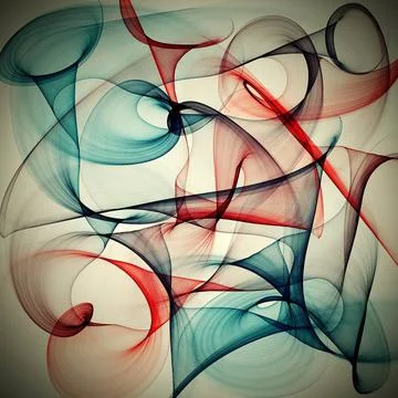 Abstract background Abstract generated red blue pattern art vintage backgr... 写真素材