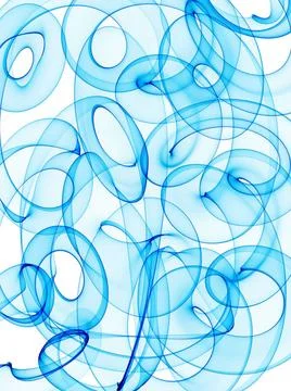 Abstract background Abstract generated shiny blue pattern over white backg... 写真素材