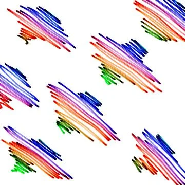 Abstract background Abstract generated striped pattern over white backgrou... 写真素材