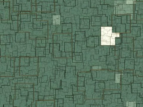 Abstract background Abstract generated techno pattern for background and d... Stockfoto's