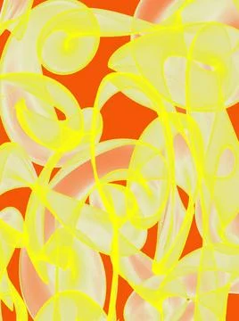 Abstract background Abstract generated yellow red pattern art background C... 스톡 사진