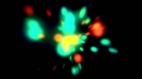 Abstract Background Acid Splash Colores Stock Footage 56532709