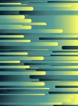 Abstract background of aesthetic old retro tv test with glitch effect in blue an Stock Illustration