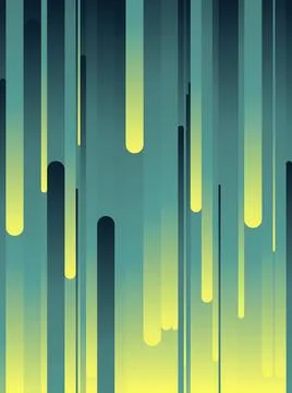 Abstract background of aesthetic old retro tv test with glitch effect in blue an Stock Illustration