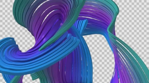 Abstract Background + Alpha Channel Stock Footage 57217219