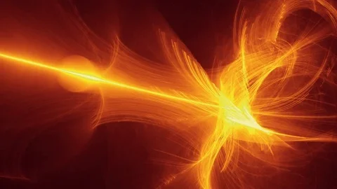 Abstract Background Amber Light Effects. Stock Footage 76943931