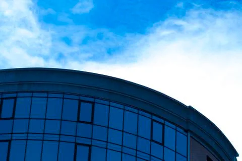 Abstract background and can be illustration to article of Office Building Stock Photos