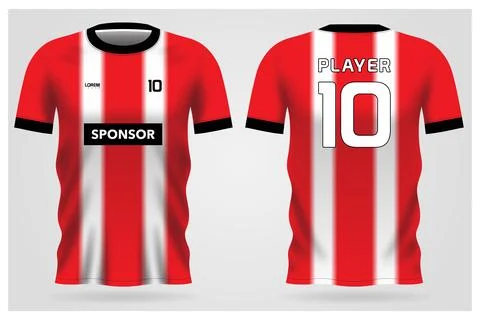 Abstract background and pattern for sport jersey design and mockup Stock Illustration