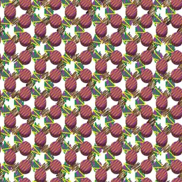 Abstract background and seamless pattern. Illustrazione stock