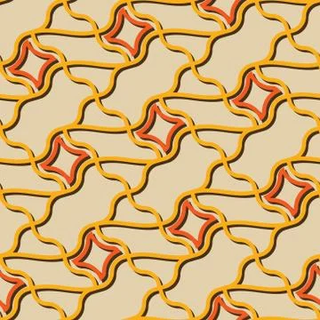 Abstract background and seamless pattern. Stock Illustration