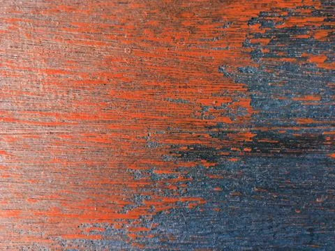 Abstract background and texture of orange wooden Stock Photos
