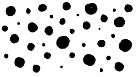 Abstract background of animated circles Stock Footage 76866342