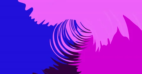 Abstract background with animated hypnotic tunnel lilac blue Animation of Stock Footage 201057620