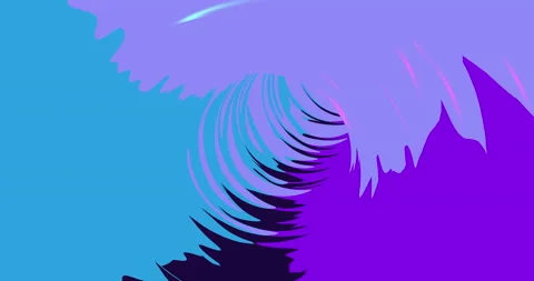 Abstract background with animated hypnotic tunnel lilac blue Animation of Stock Footage 203929679