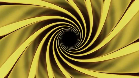 Abstract background with animated hypnotic tunnel. Design. Colorful spiral lines Stock Illustration