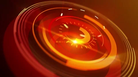 Abstract background with animated interfaces. Infographic. Stock Footage 52410039