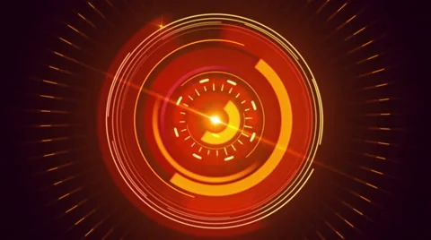 Abstract background with animated interfaces. Infographic. Stock Footage 52413925