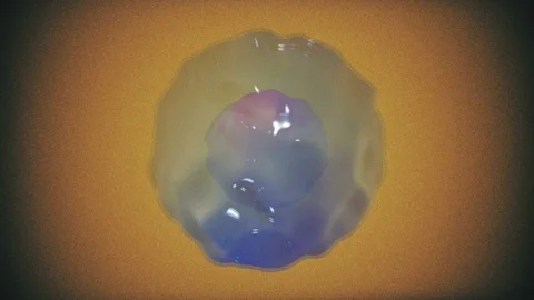 Abstract Background Animated Irregular Sphere 5 Stock Footage 88600342