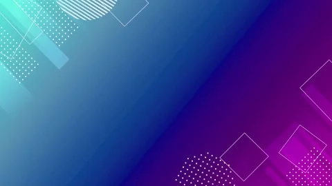 Abstract Background Animation with Blue and Purple Geometrical Forms Stock Footage 276219389