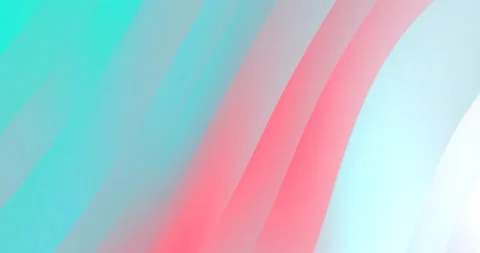 Abstract background animation of blue pink white wave gradation Stock Footage 225110417