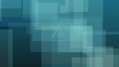 Abstract background animation with blue rectangles. Abstract background geo.. Video stock 337022707