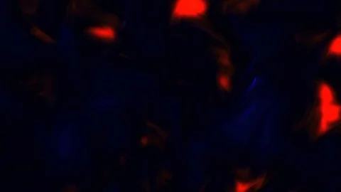 Abstract background with animation of burning fire or lava from cracks. Video stock 126593279