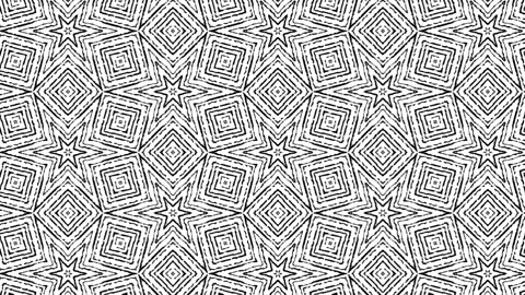 Abstract background animation of digital black and white lines pattern. Stock Footage 170717853
