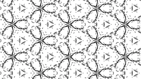 Abstract background animation of digital black and white lines pattern. Stock Footage 170717870