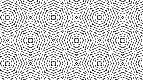 Abstract background animation of digital black and white lines pattern. Stock Footage 170717928