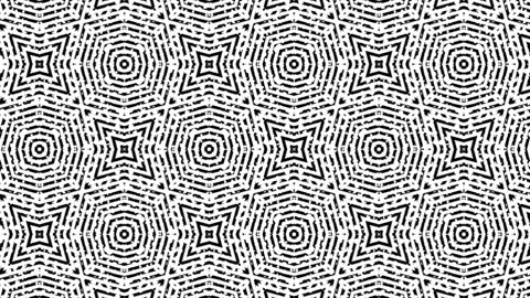 Abstract background animation of digital black and white lines pattern. Stock Footage 170717932