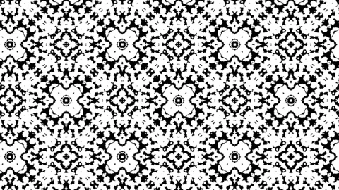 Abstract background animation of digital black and white lines pattern. Stock Footage 170717947