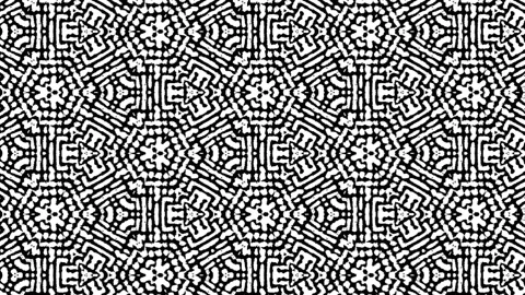 Abstract background animation of digital black and white lines pattern. Stock Footage 170717950