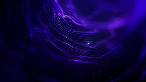 Abstract background animation with flare Stock Footage 263409630