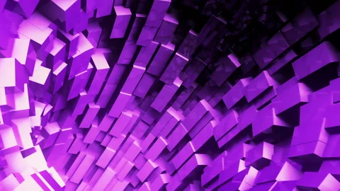 Abstract background with animation of flight in sci-fi tunnel. Looped animation. Stock Footage 88922968