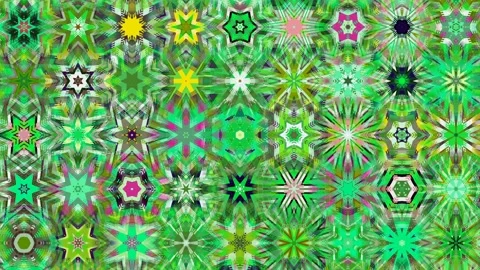 Abstract background animation of flowers Video stock 149125357