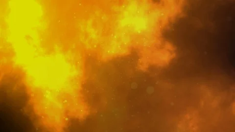 Abstract background animation of flowing lava and Bubble Particles. Seamless Stock-Footage 121453896