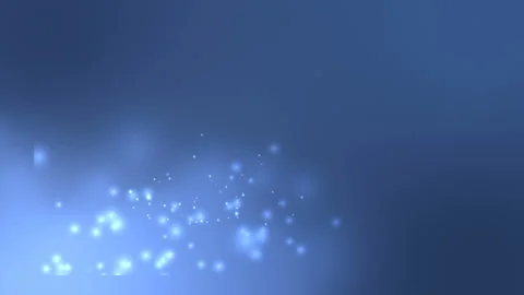 Abstract Background With Animation Of Flying Particles As Bokeh Of Light. Stock Footage 160943894