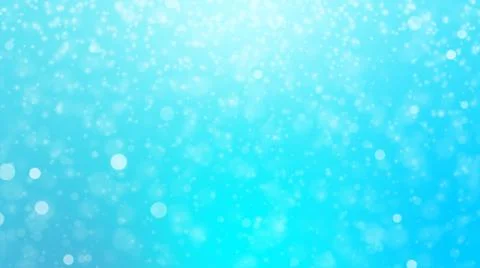 Abstract background with animation of flying particles as bokeh light Illustrazione stock