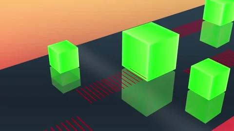 Abstract background Animation Stock Footage 263408874