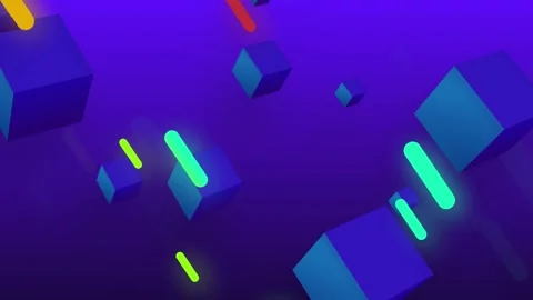 Abstract background animation Video stock 263408875