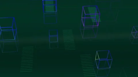 Abstract background Animation Stock Footage 263408894