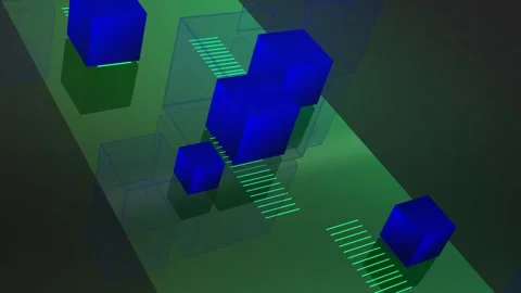 Abstract background animation Stock Footage 263408895