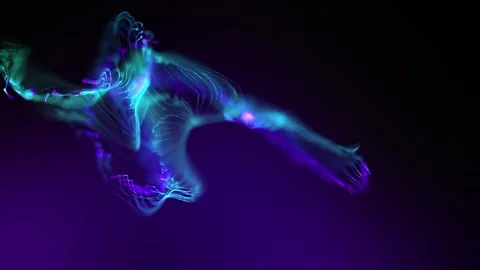 Abstract Background Animation Stock Footage 263409736