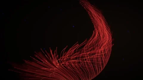 Abstract background animation Stock Footage 263409764