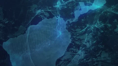 Abstract background animation Stock Footage 263409800