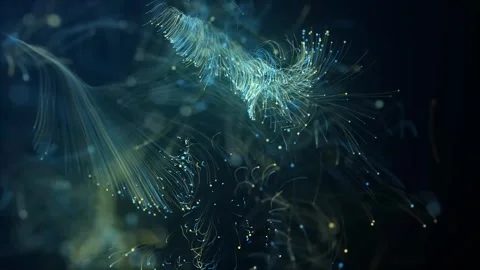 Abstract background animation Stock Footage 263409809