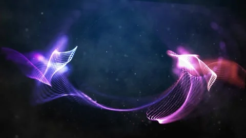 Abstract background animation Stock Footage 263409817