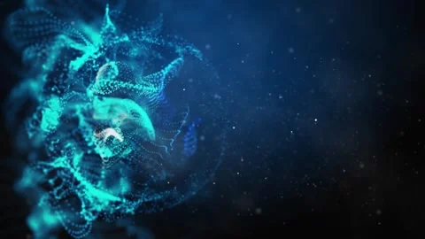 Abstract background animation Stock Footage 263409820