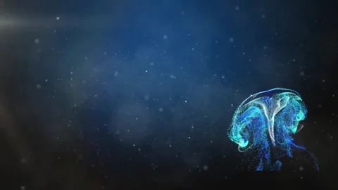 Abstract background animation Stock Footage 263409823